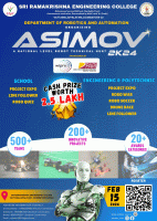 ASIMOV 2K24 Robot Technical Hunt Poster